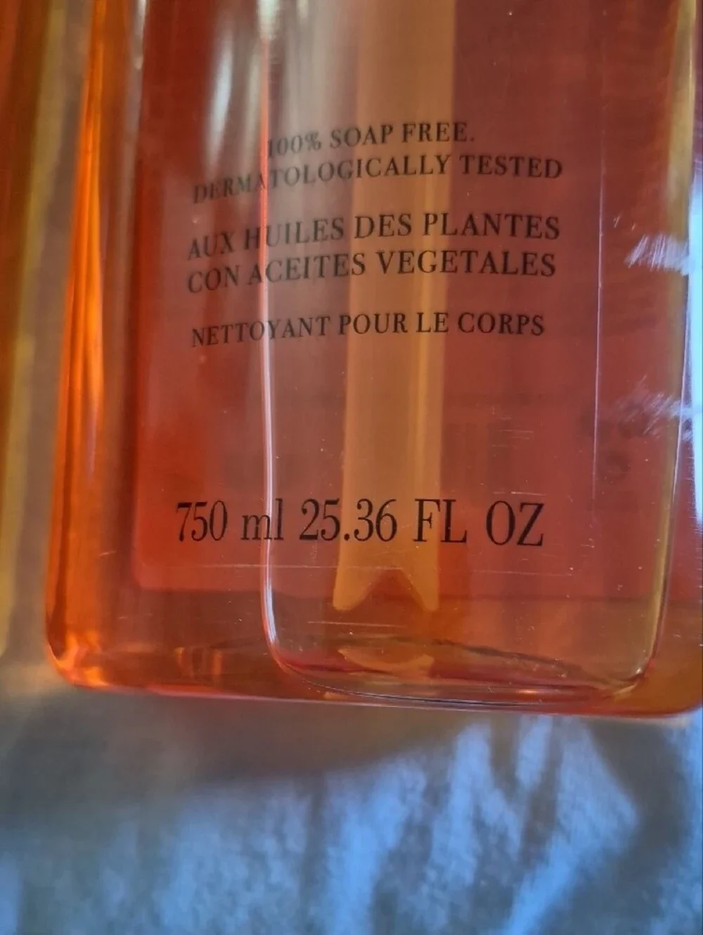 Orange Body Wash with Plant Oils - 750 ml